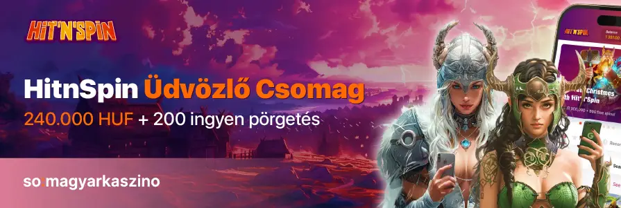Hitnspin Üdvözlő Csomag