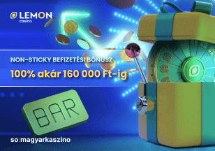 Lemon Casino születésnapi non-sticky 100% reload bónusz