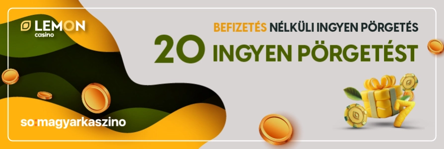 Lemon casino befizetés nélküli bónusz