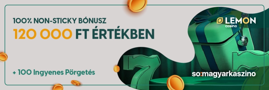 Lemon casino üdvözlő bónusz