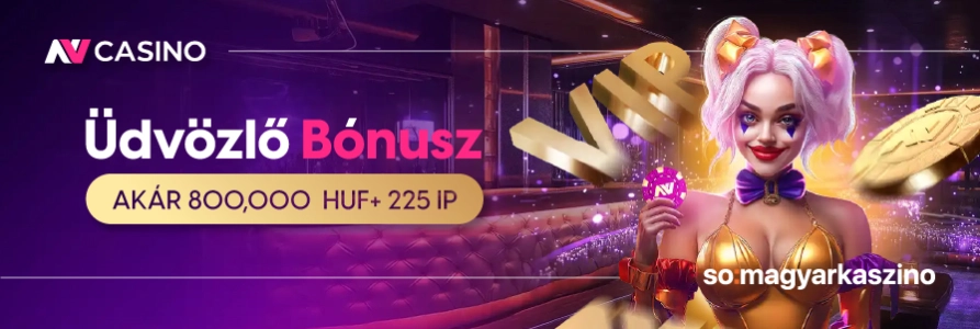 NV casino üdvözlő bónusz